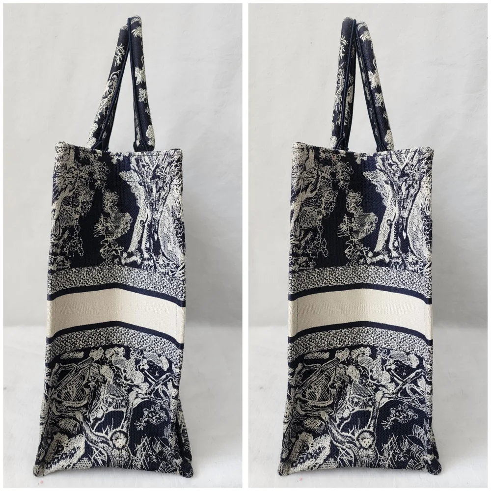 Auth Dior Book Tote Large Bag - Picture 13 of 14